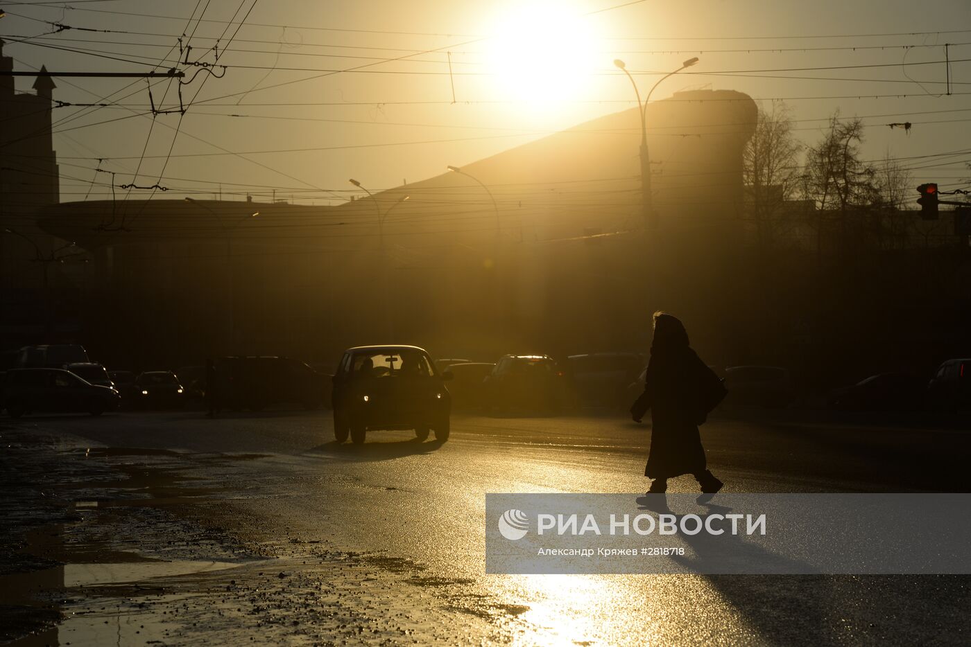 Весна в Новосибирске