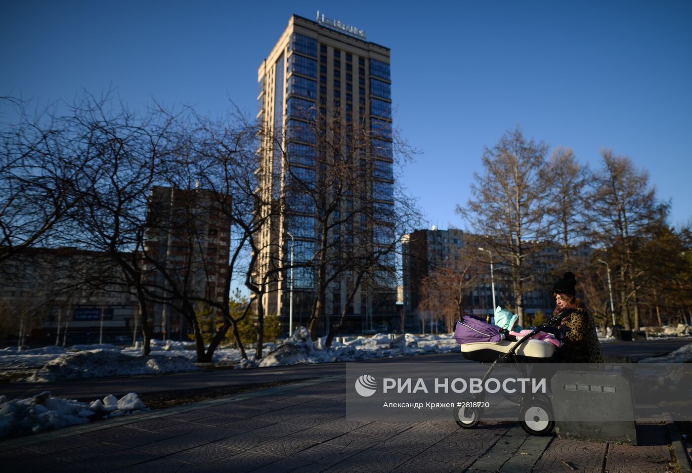 Весна в Новосибирске