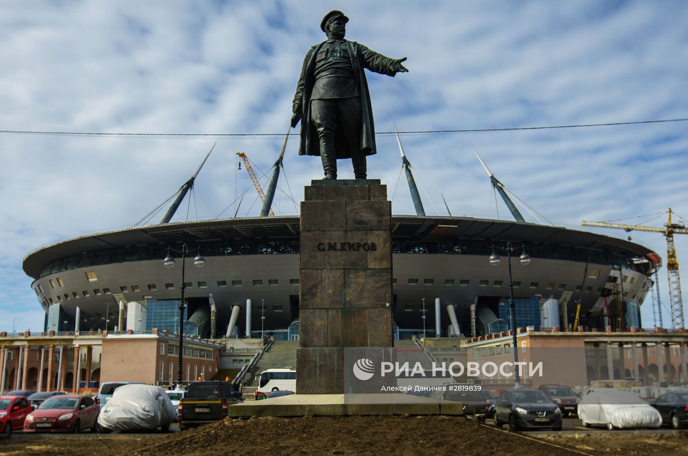 Визит FIFA и Оргкомитета "Россия-2018" на стадион "Зенит-Арена"