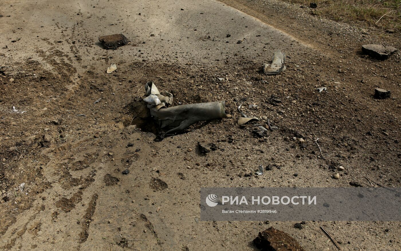 Ситуация в районе села Мадагис в зоне карабахского конфликта