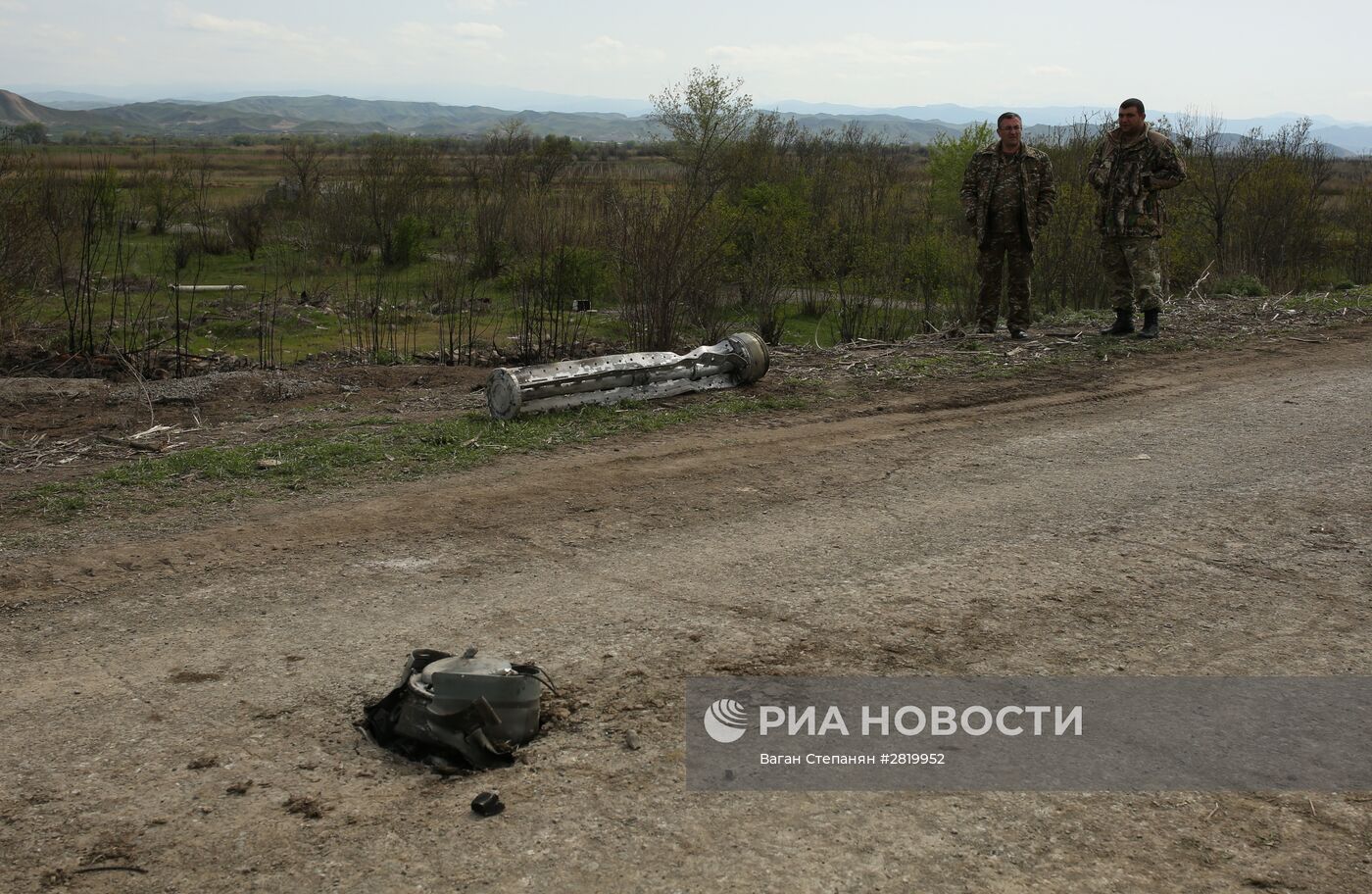 Ситуация в районе села Мадагис в зоне карабахского конфликта