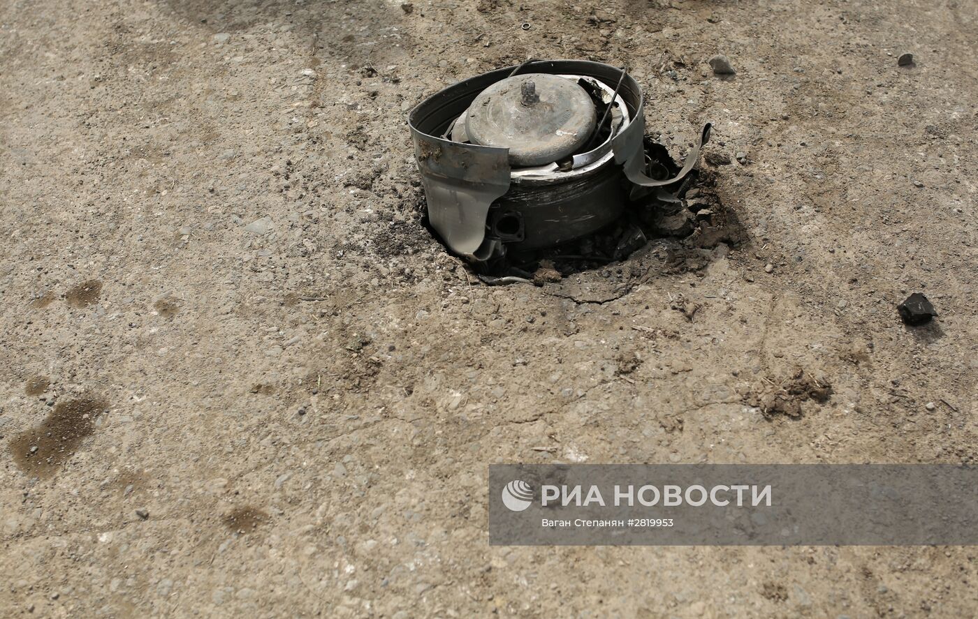 Ситуация в районе села Мадагис в зоне карабахского конфликта