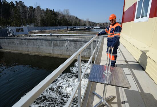 Запуск системы ультрафиолетовой очистки сточных вод в Новосибирске