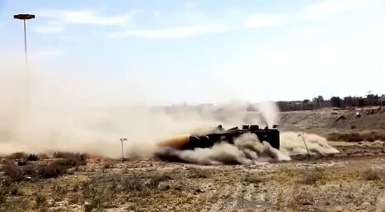 Российские саперы разминируют историческую часть Пальмиры