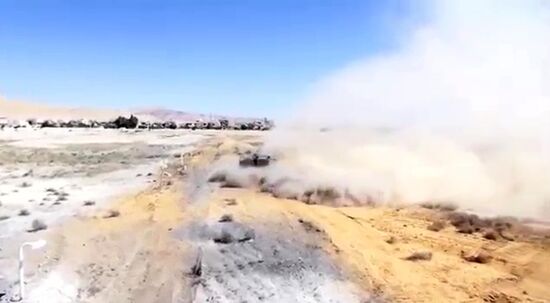 Российские саперы разминируют историческую часть Пальмиры