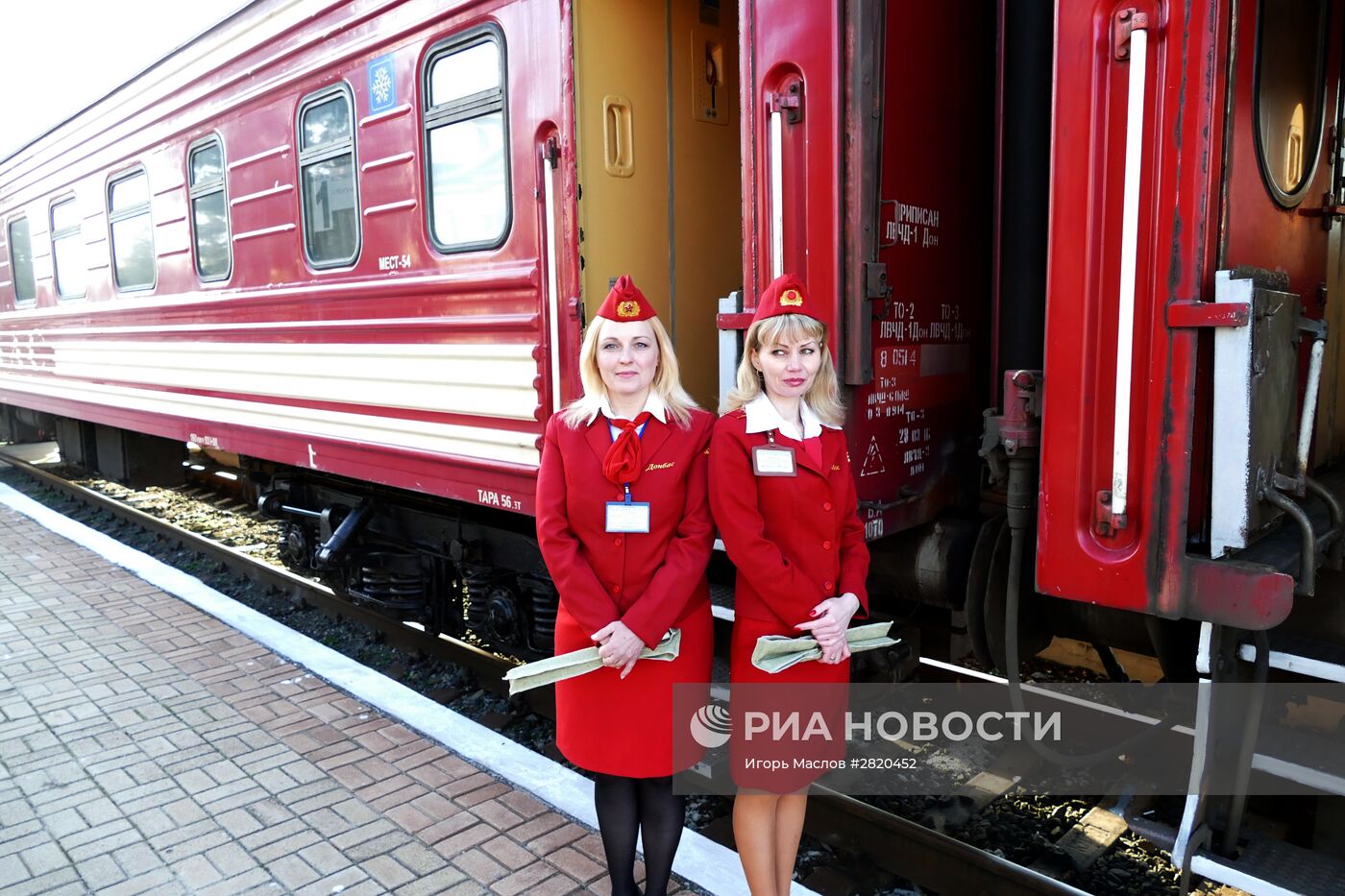 ДНР запустила первый пассажирский поезд, следующий к границе с Россией