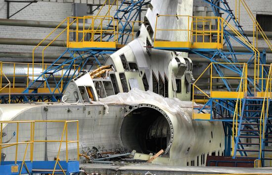 Капитальный ремонт самолетов Ту-160 на Казанском авиазаводе
