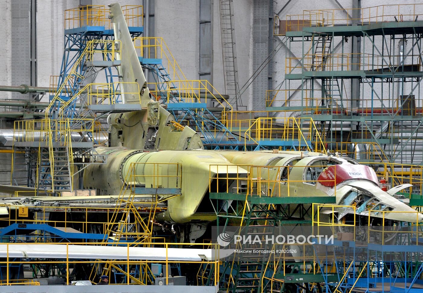 Капитальный ремонт самолетов Ту-160 на Казанском авиазаводе