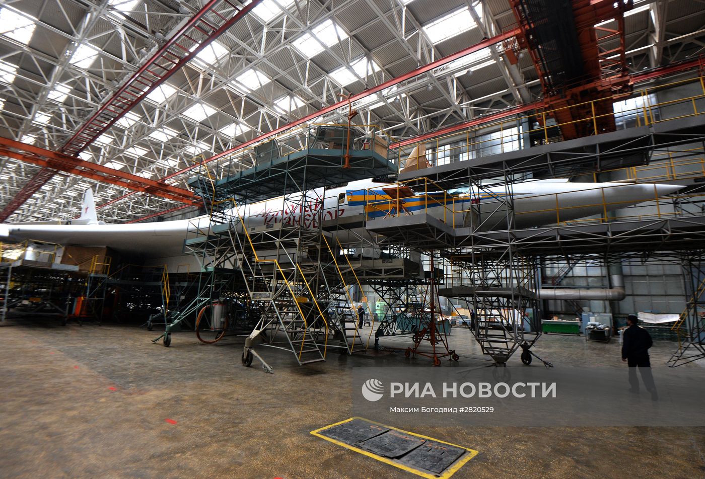 Капитальный ремонт самолетов Ту-160 на Казанском авиазаводе
