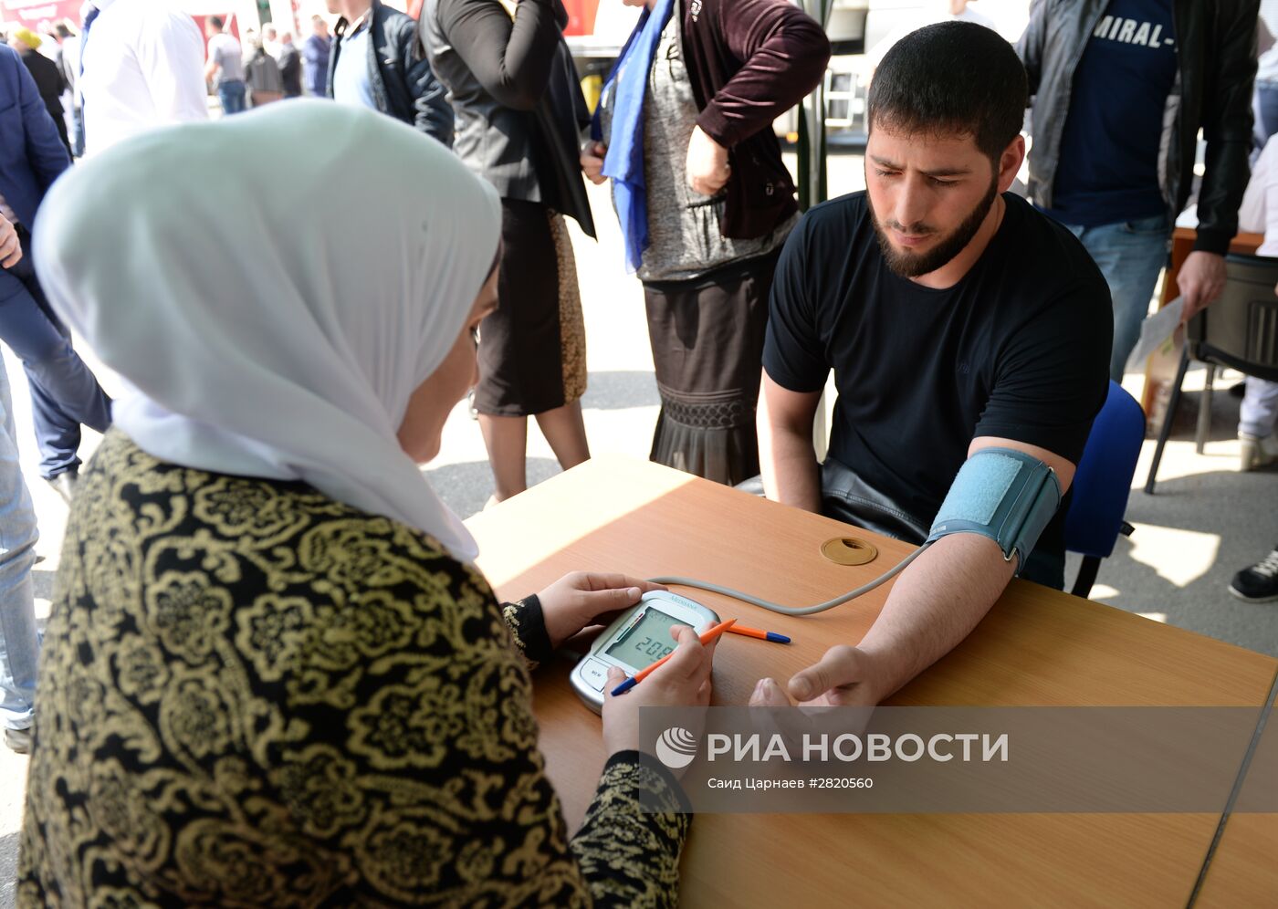 Донорская эстафета "От сердца к сердцу" в Грозном