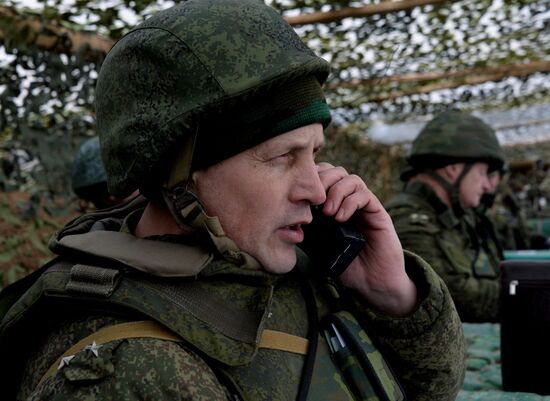 Комплексная тренировка 5-й общевойсковой армии ДВО в Приморском крае