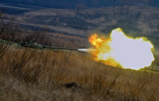 Комплексная тренировка 5-й общевойсковой армии ДВО в Приморском крае