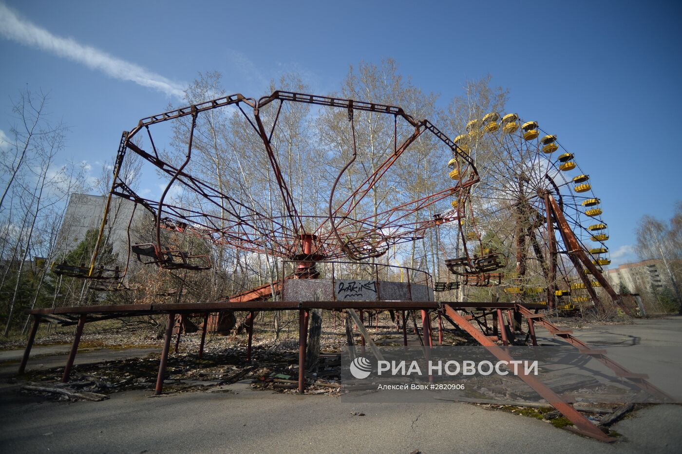 Зона отчуждения Чернобыльской АЭС