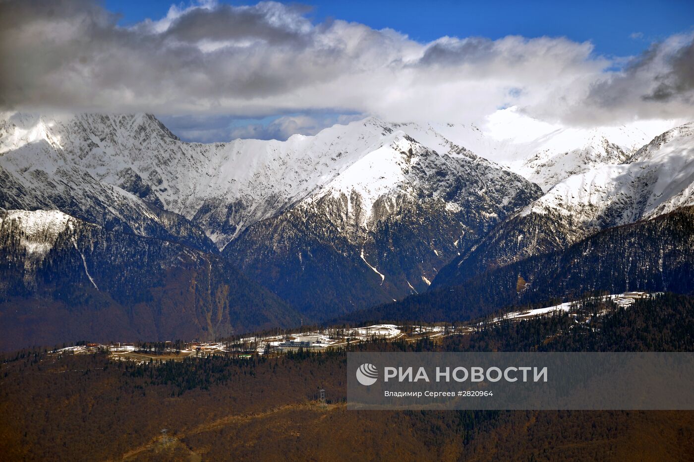 Горнолыжный курорт в Красной поляне