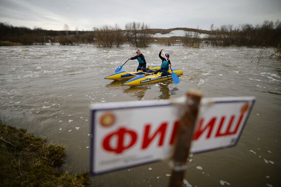 Чемпионат Новосибирской области по спортивному туризму на водных дистанциях