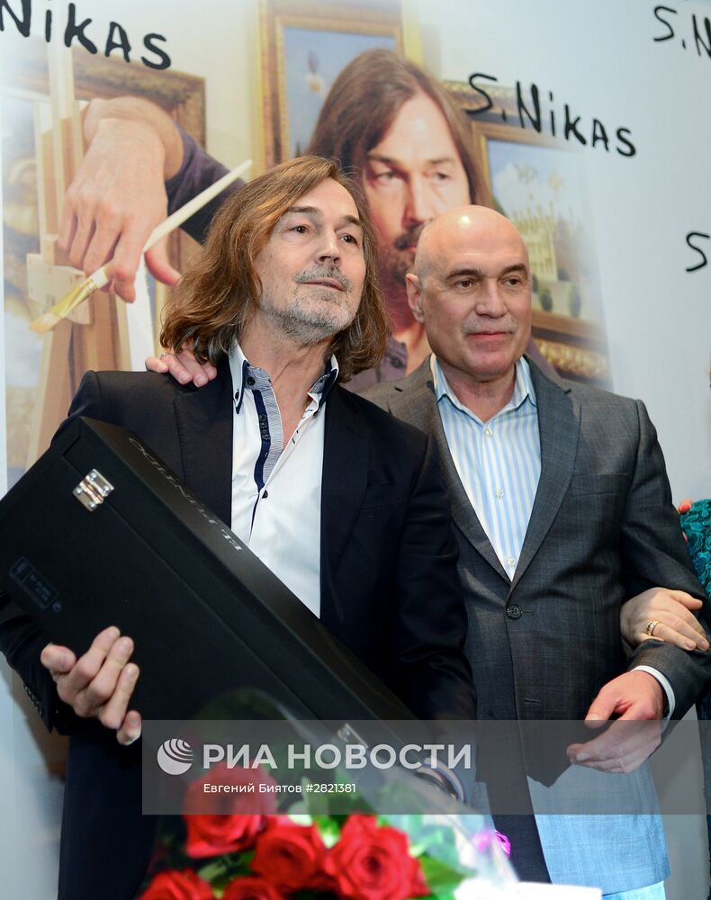 60-летний юбилей художника Никаса Сафронова