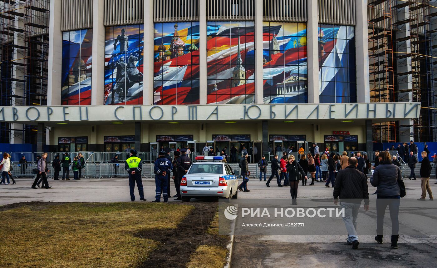 Дворец спорта "Юбилейный" в Санкт-Петербурге