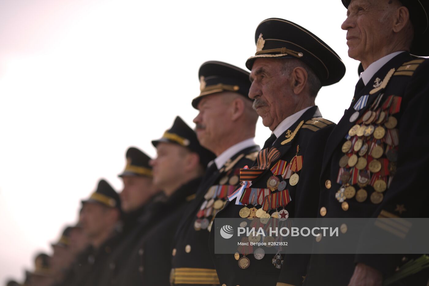Празднование 40-летия Крымской военно-морской базы