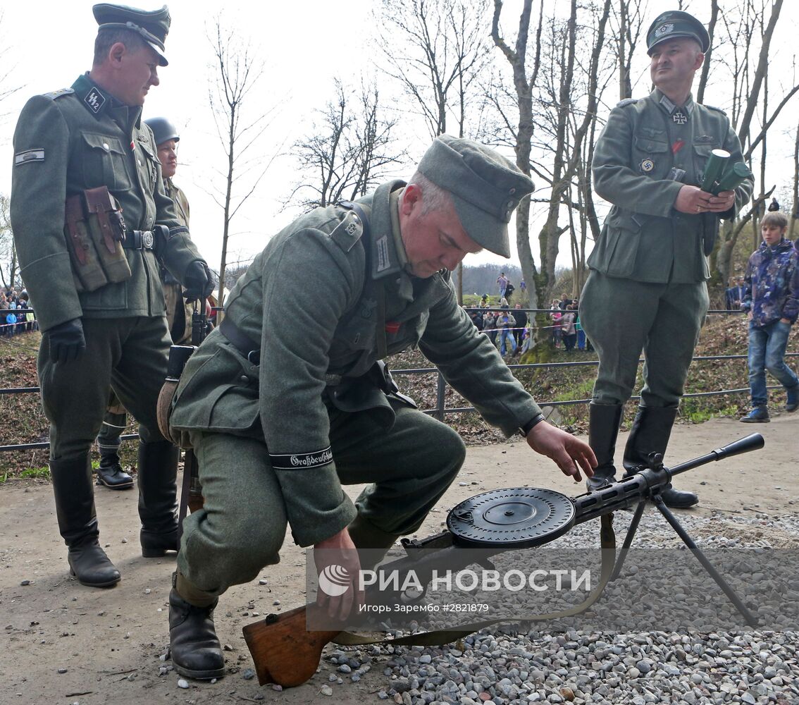 Военно-историческая реконструкция "Штурм Кёнигсберга" в Калининграде