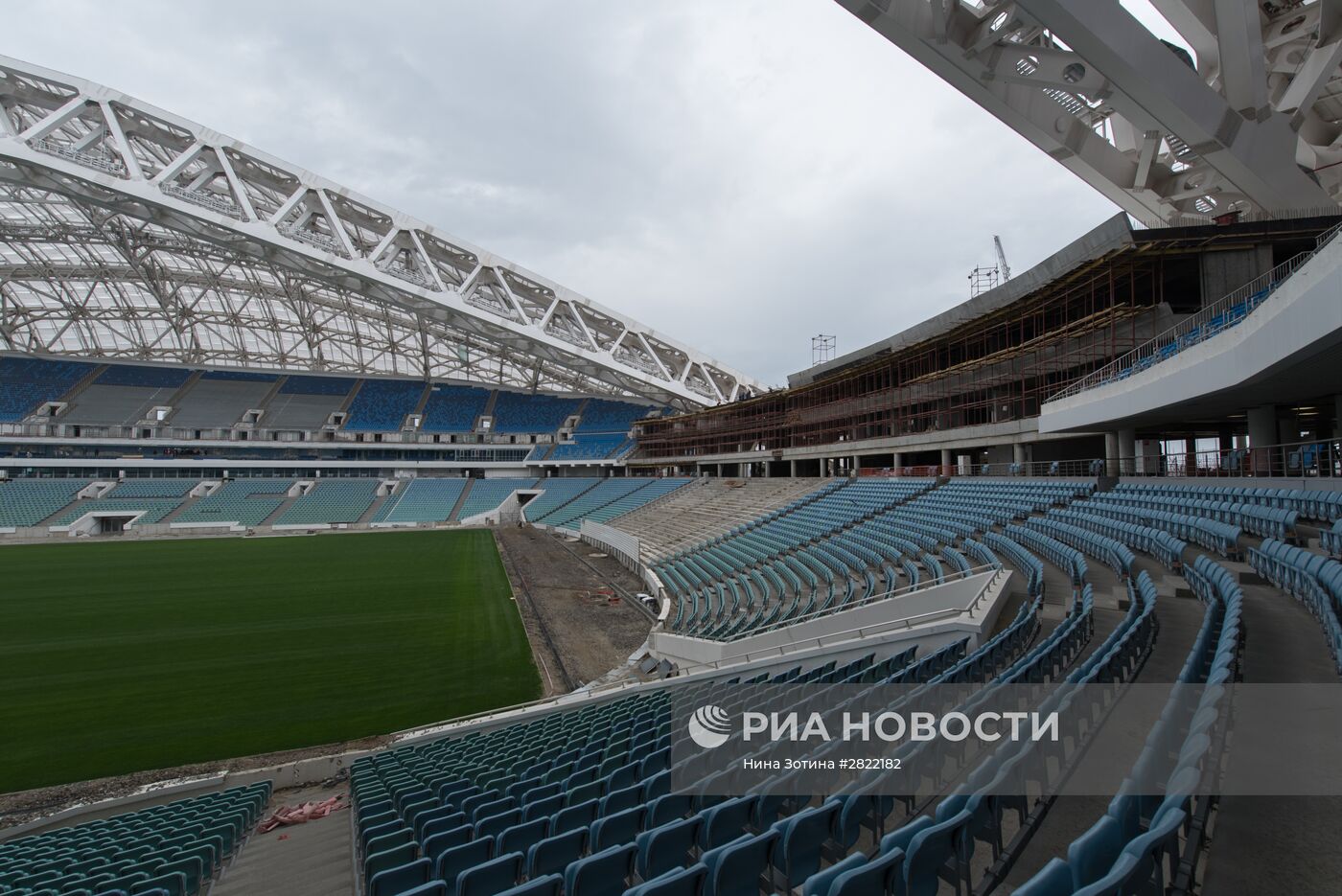Реконструкция стадиона "Фишт"