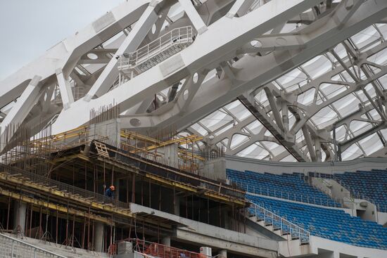 Реконструкция стадиона "Фишт"