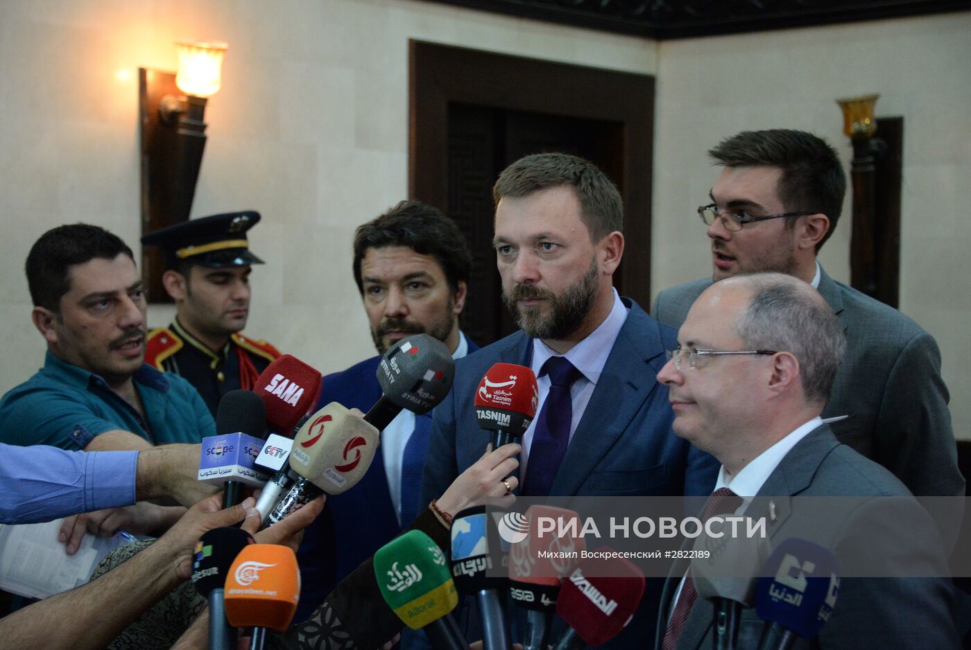 Визит российских парламентариев в Дамаск
