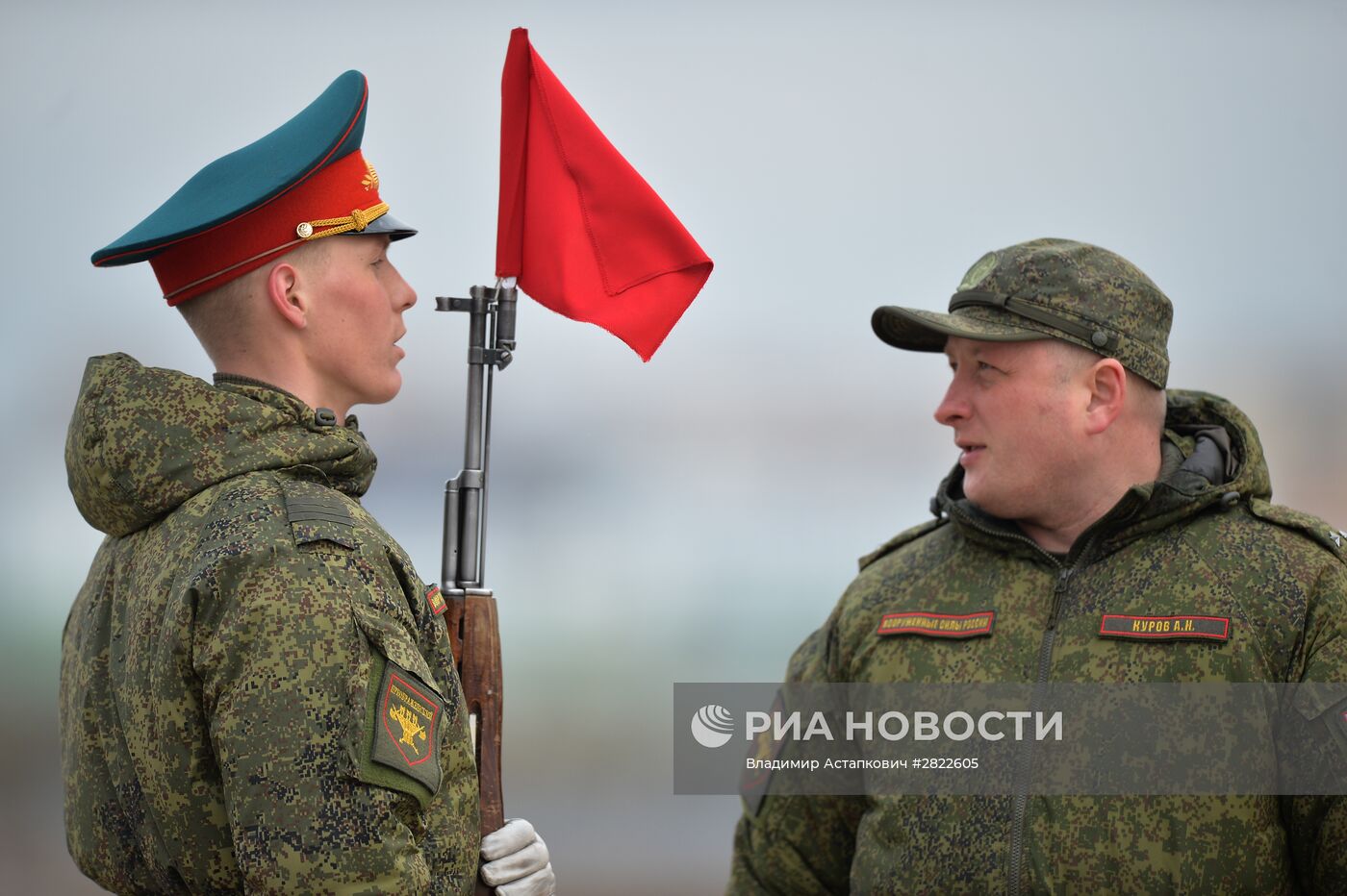 В Подмосковье начались тренировки перед военным парадом 9 мая