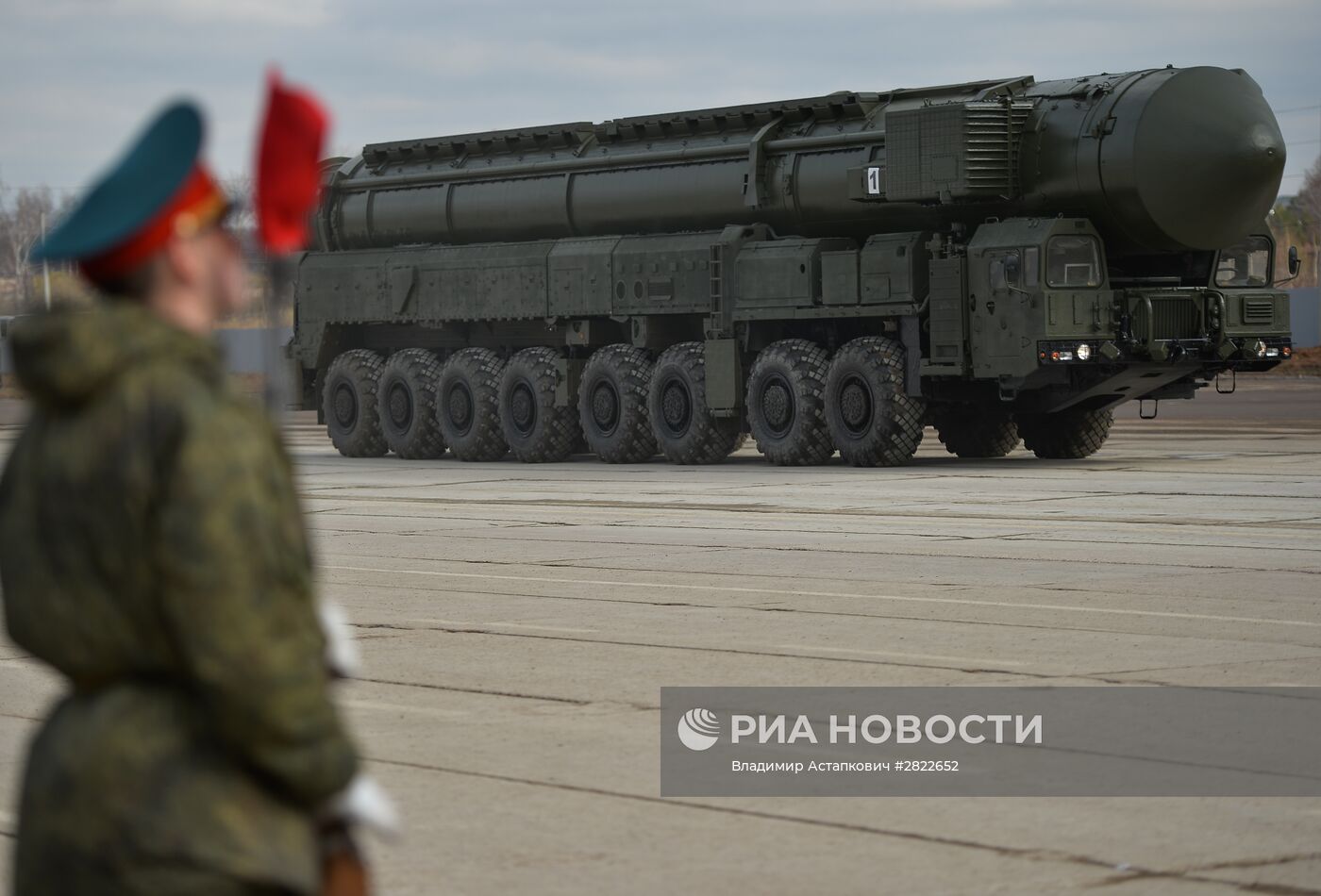 В Подмосковье начались тренировки перед военным парадом 9 мая