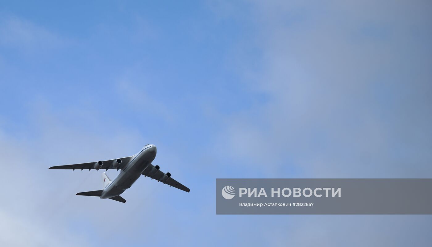 В Подмосковье начались тренировки перед военным парадом 9 мая