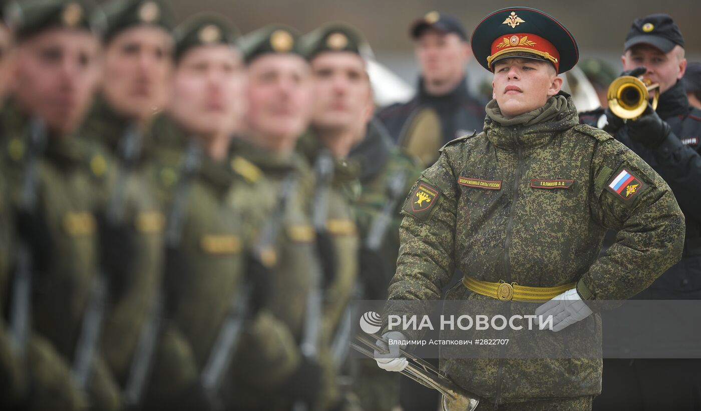 В Подмосковье начались тренировки перед военным парадом 9 мая