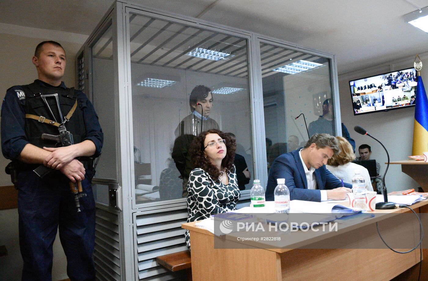 Суд в Киеве продолжил рассмотрение дела россиян Е. Ерофеева и А. Александрова