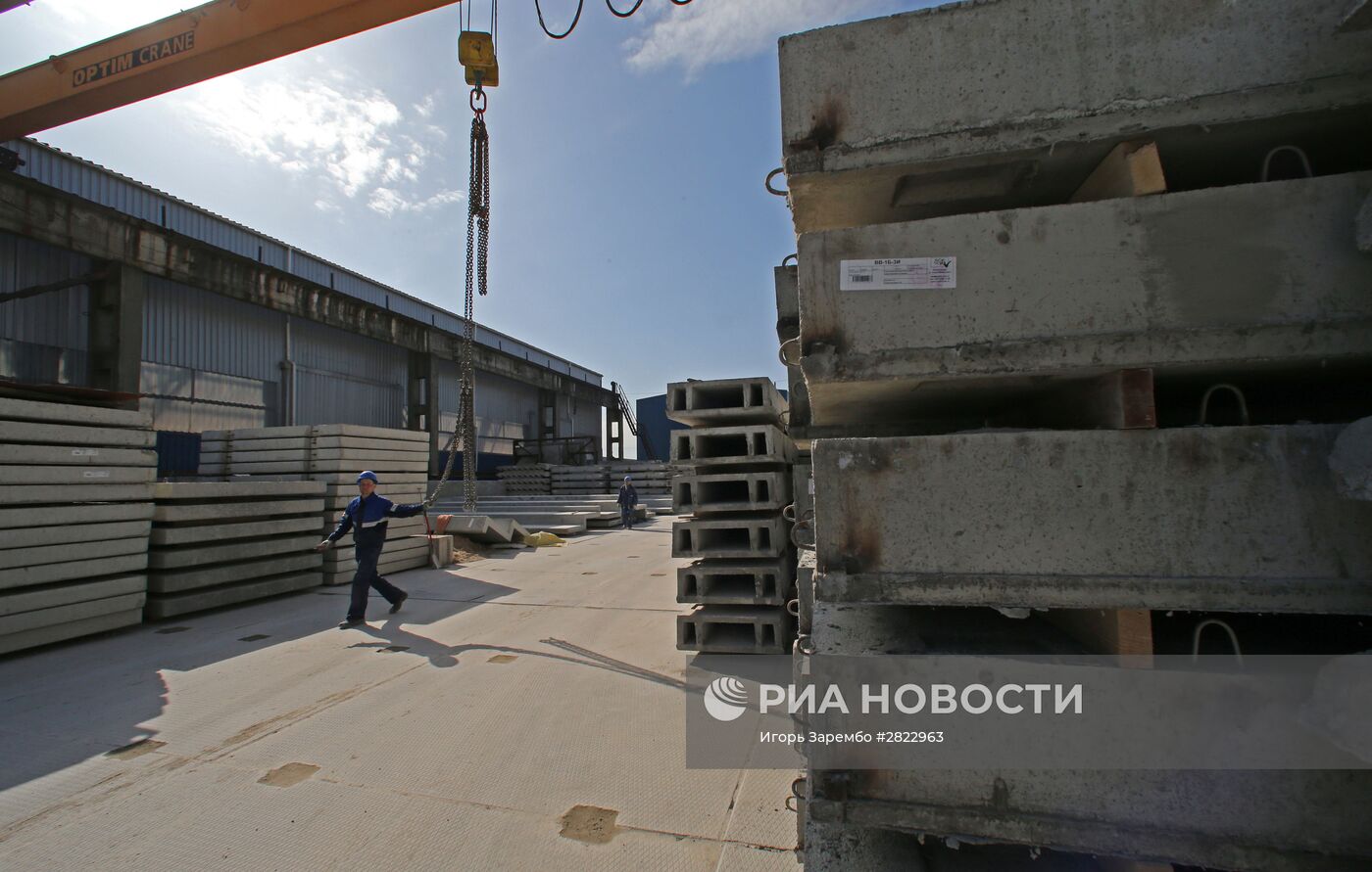 Завод железобетонных изделий "ДСК-XXI век" в Калининграде