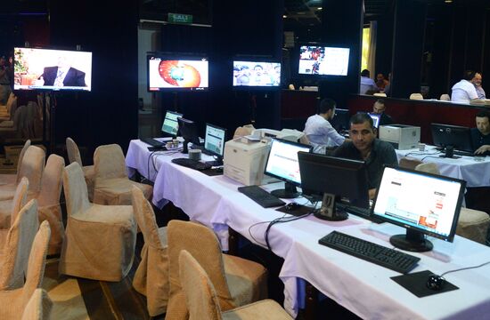 Информационный центр для работы журналистов на парламентских выборах открылся в Дамаске