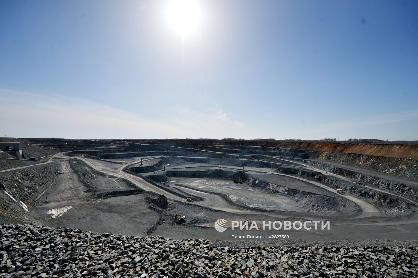 Михеевский горно-обогатительный комбинат в Челябинской области