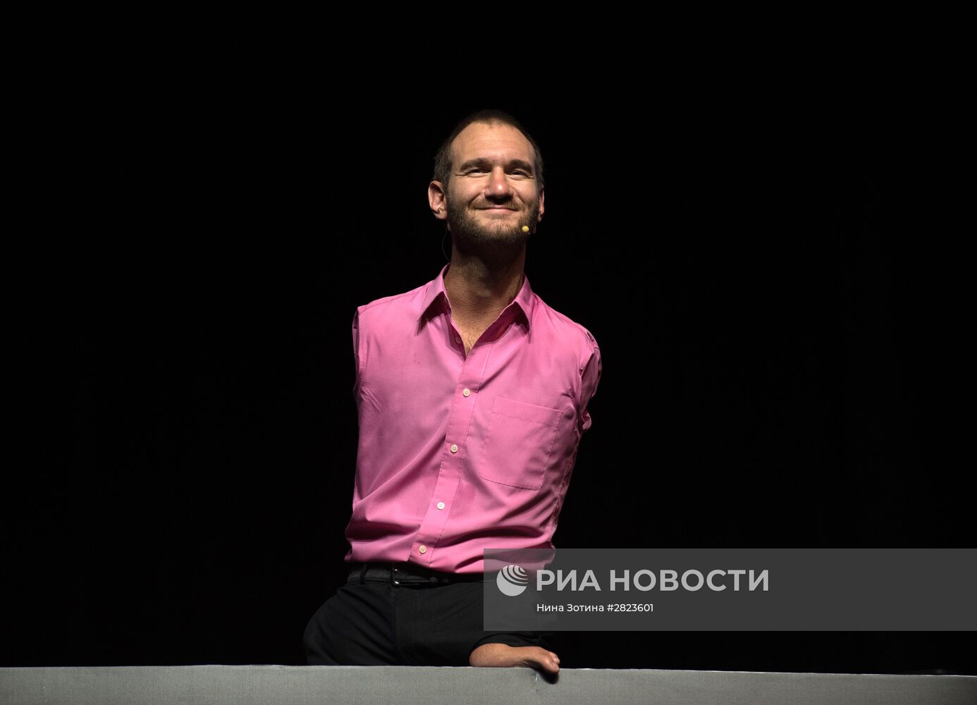 Писатель и меценат Ник Вуйчич посетил Сочи