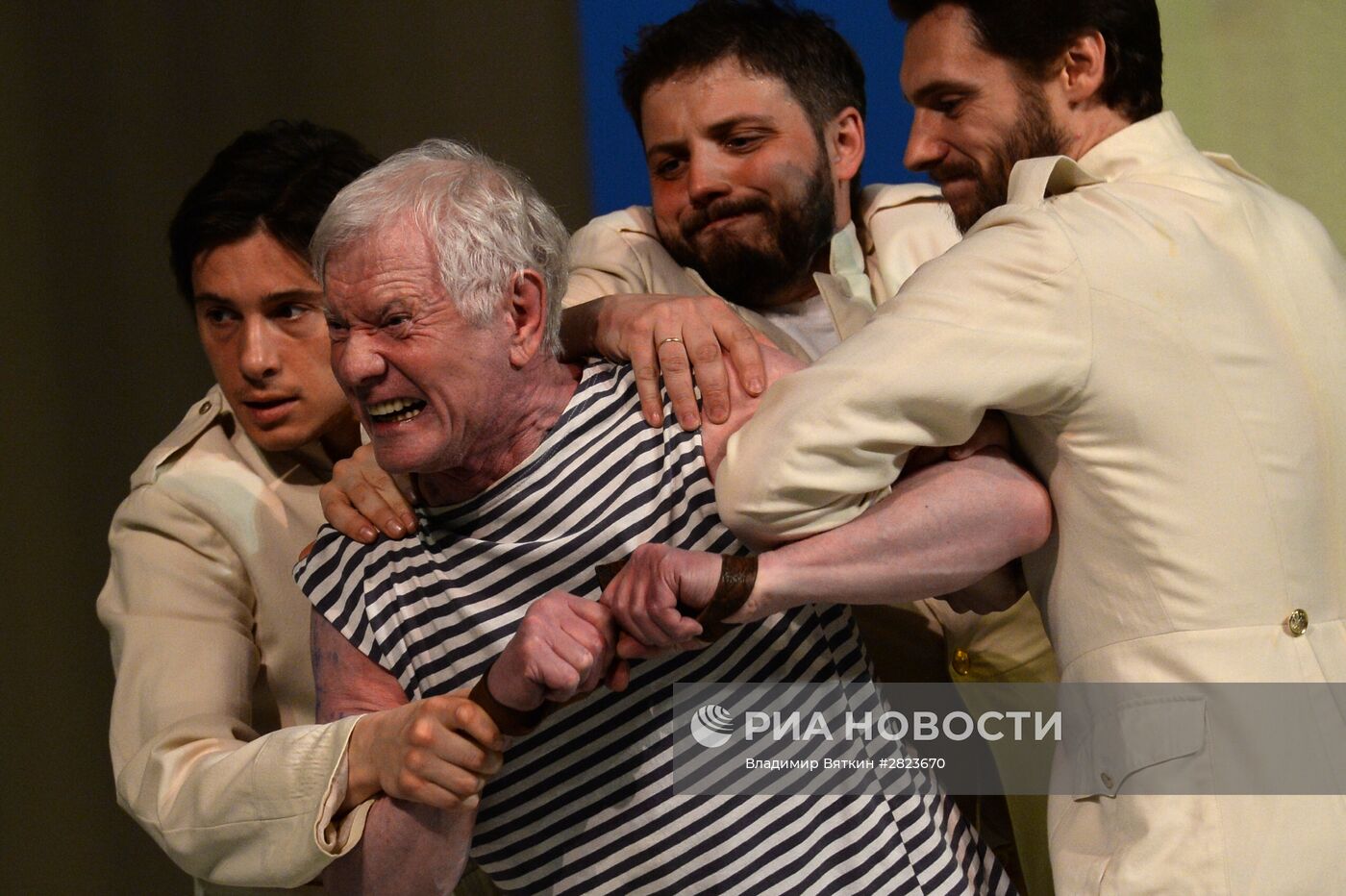 Генеральный прогон спектакля "Двенадцатая ночь" в Москве