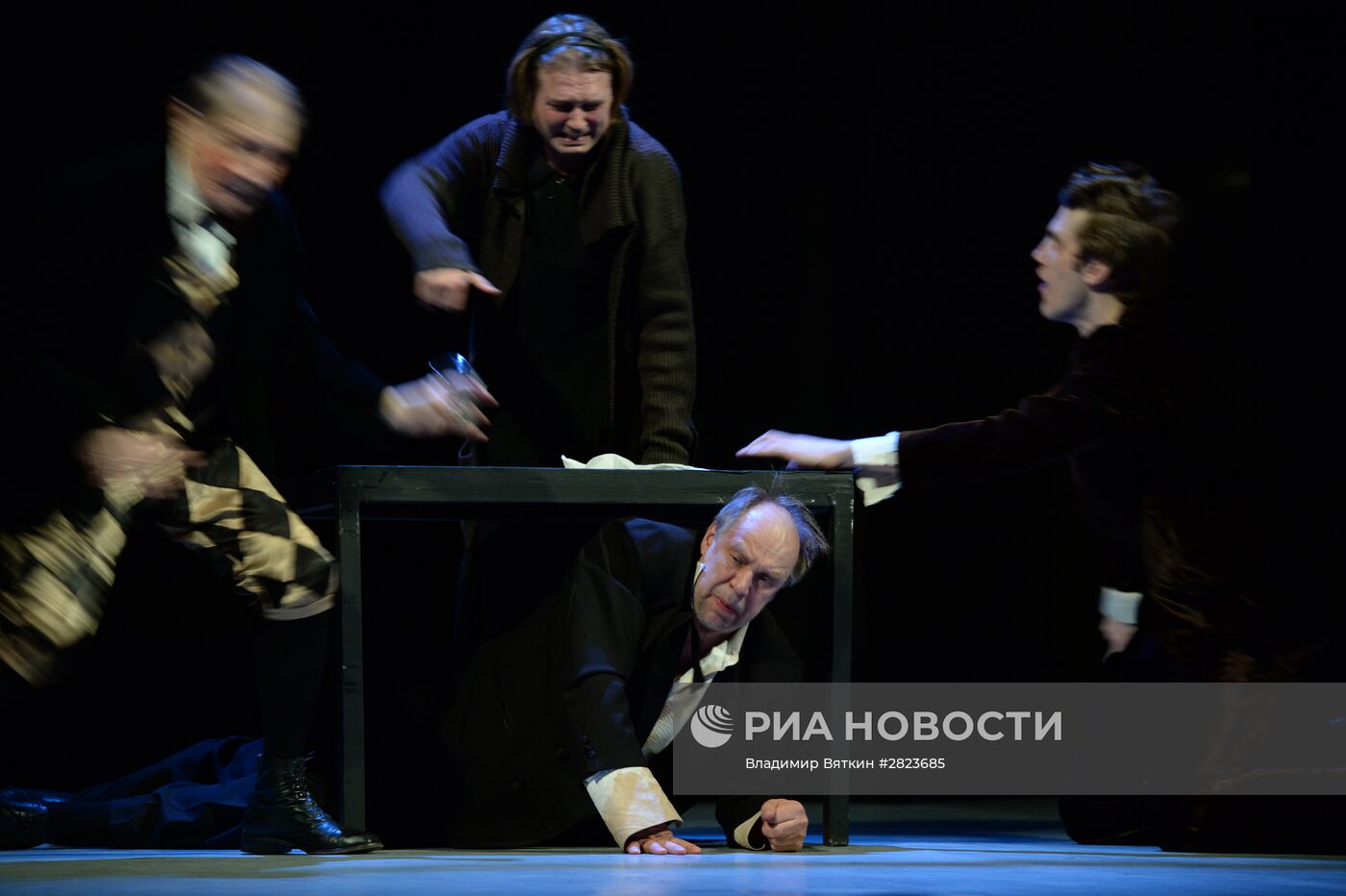 Генеральный прогон спектакля "Двенадцатая ночь" в Москве
