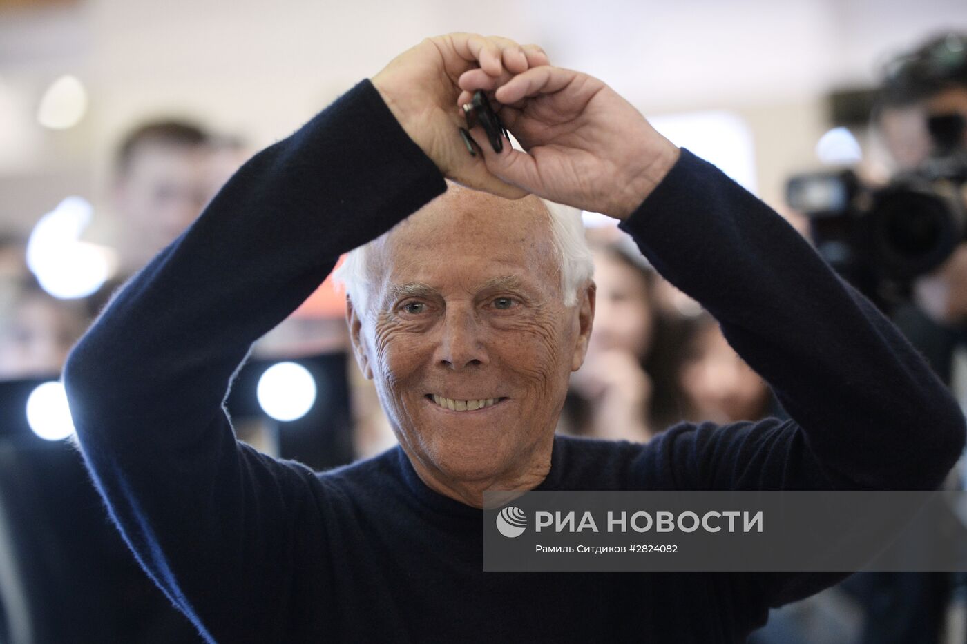 Встреча с Джоржио Армани