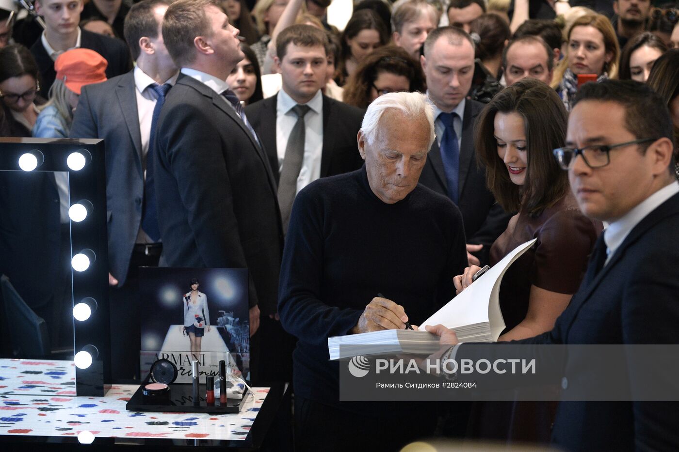 Встреча с Джоржио Армани