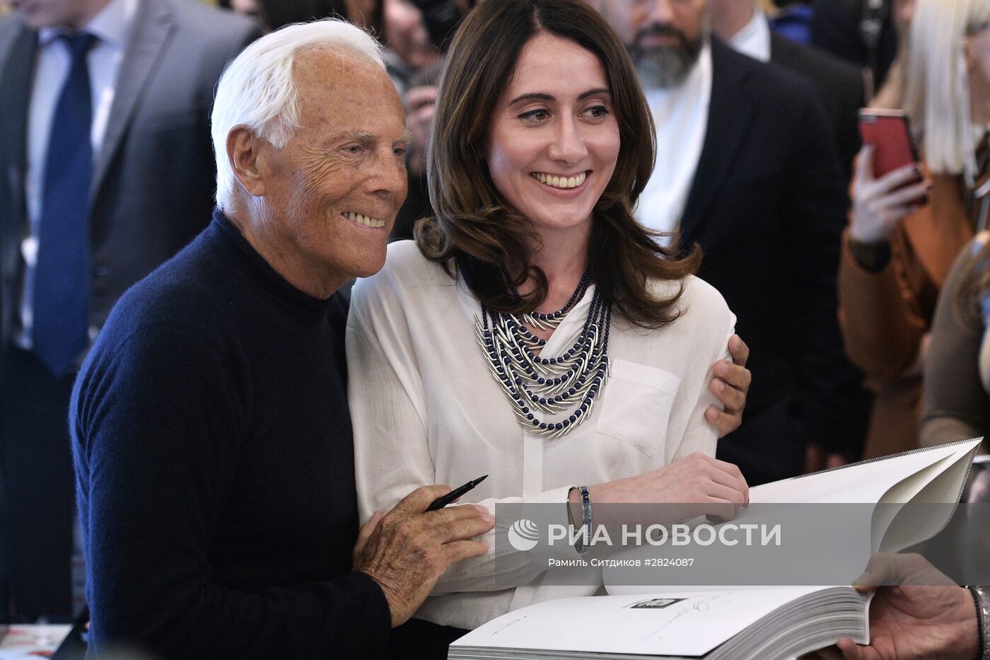 Встреча с Джоржио Армани