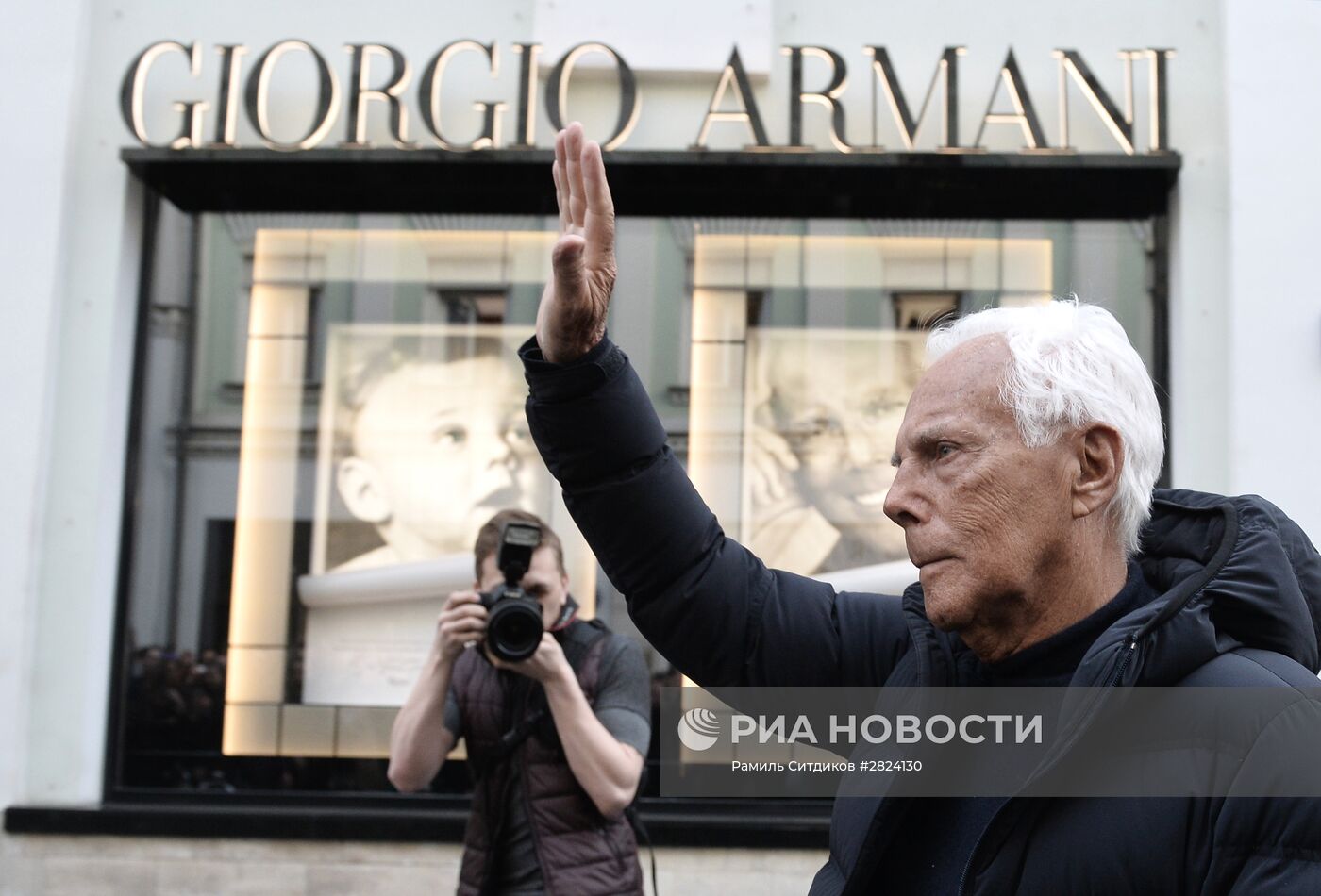 Встреча с Джоржио Армани