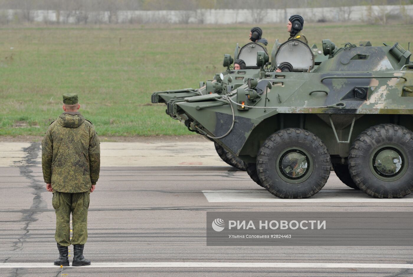 Репетиция парада Победы в городах России