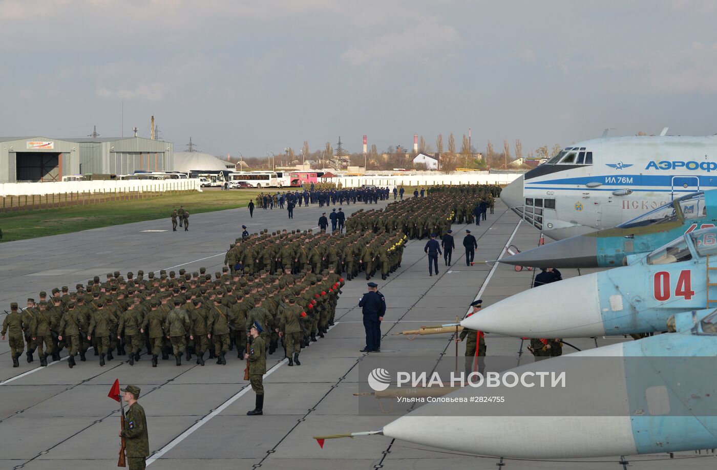 Репетиция парада Победы в городах России