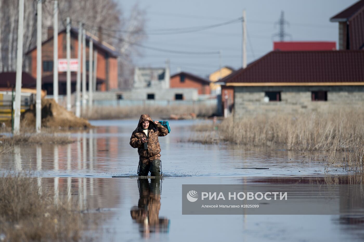 Паводок в Омской области