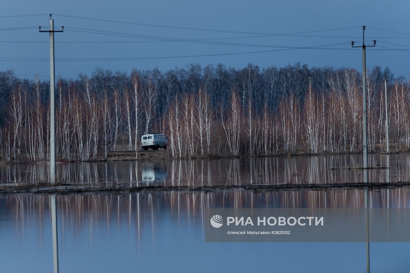 Паводок в Омской области