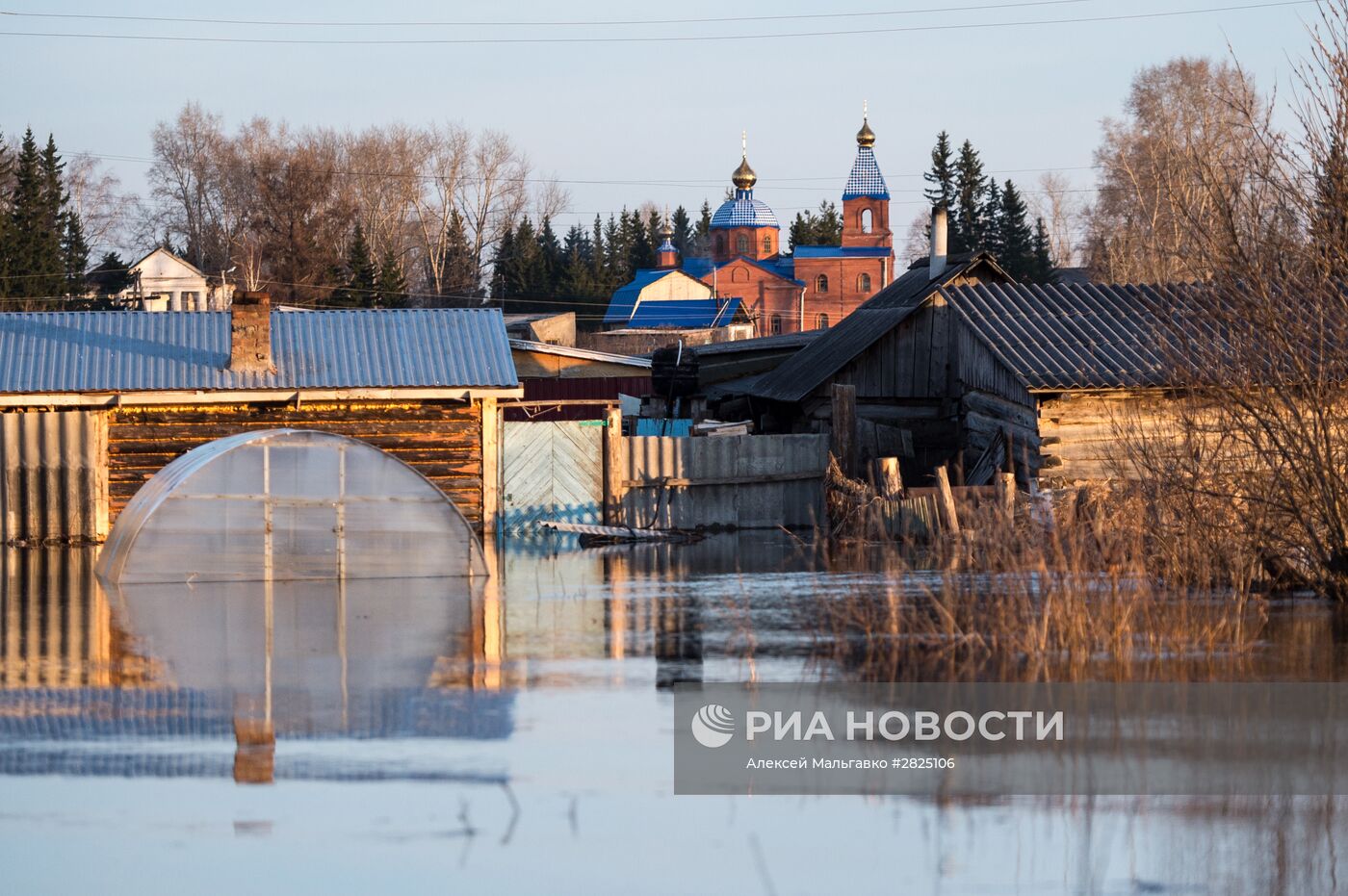 Паводок в Омской области