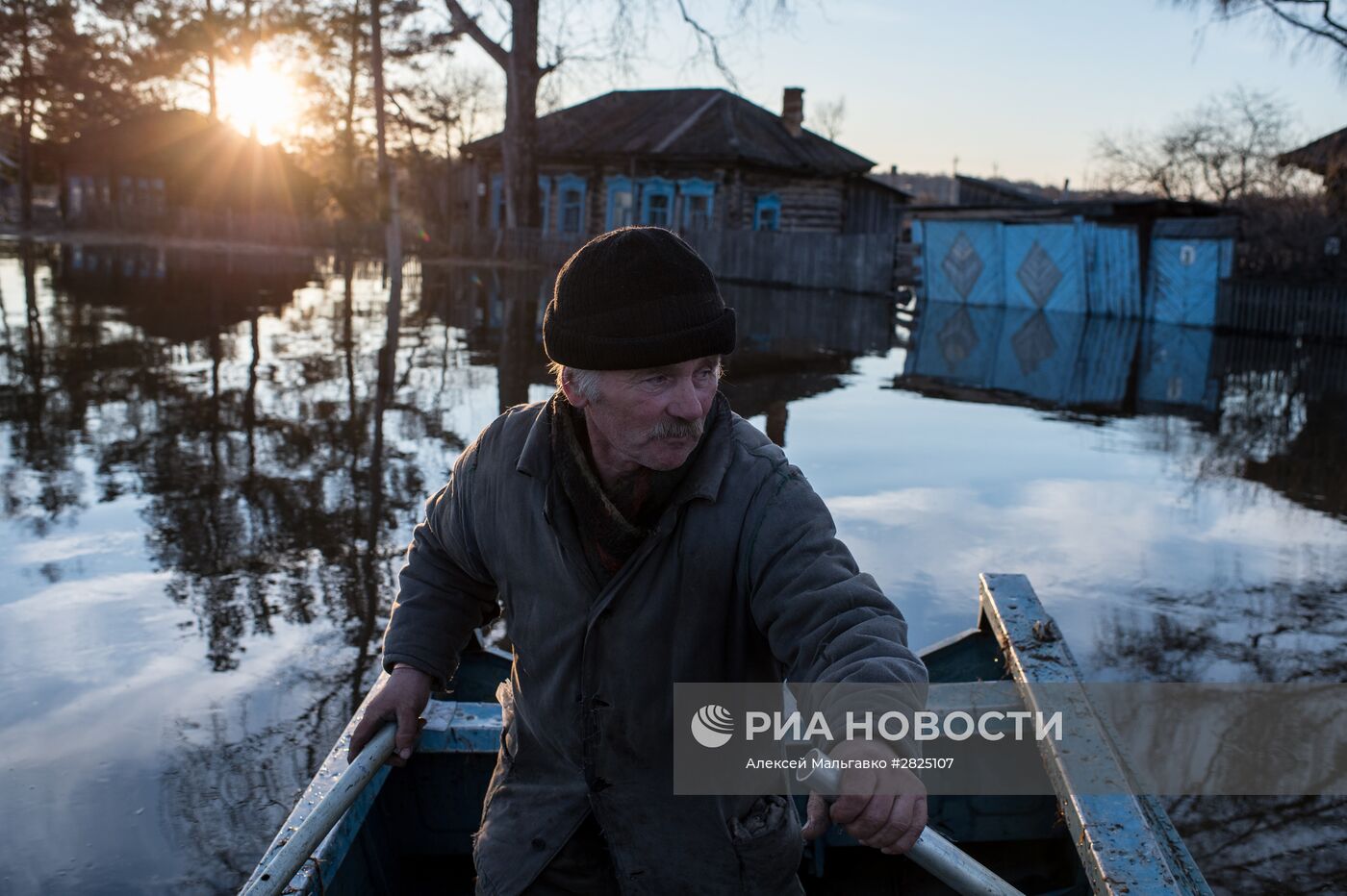 Паводок в Омской области