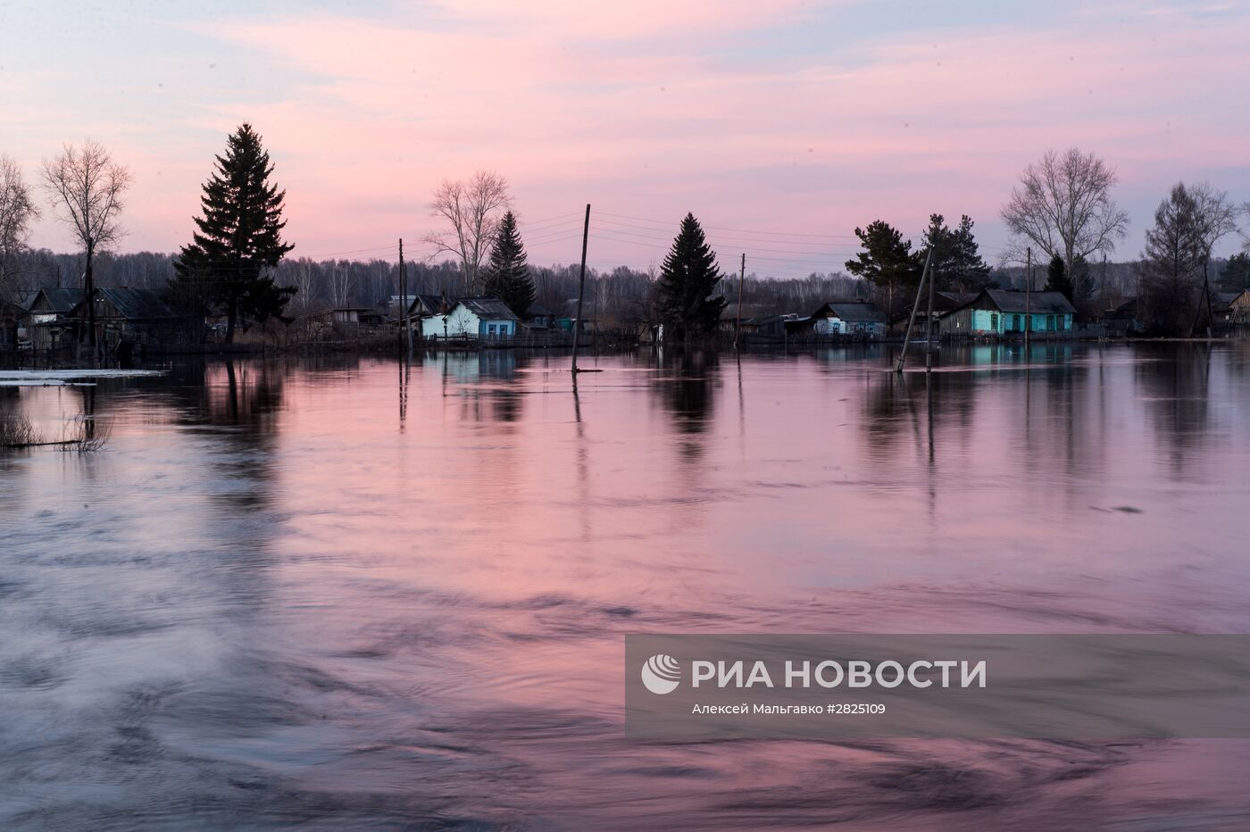 Паводок в Омской области