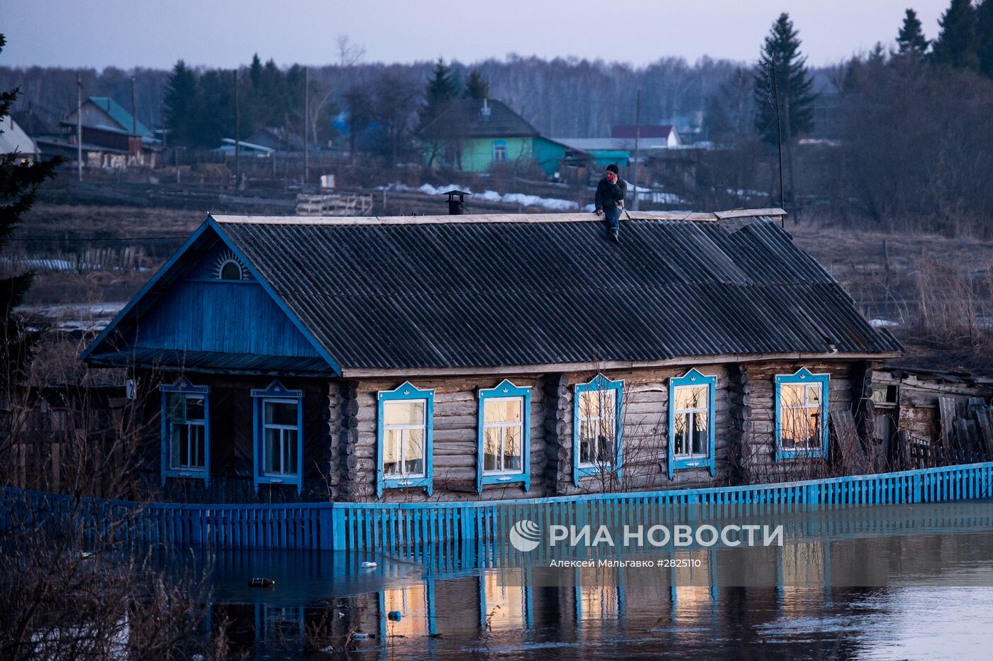 Паводок в Омской области