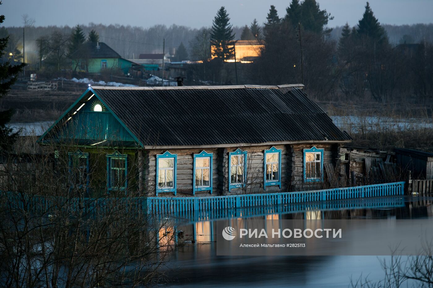 Паводок в Омской области